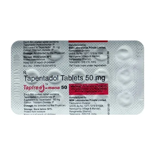 Tapentadol 50mg Tapentadol 50mg
